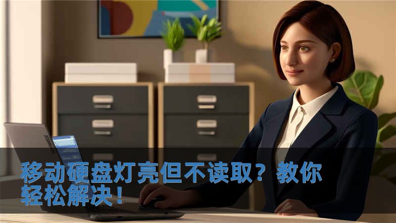 移動硬盤燈亮但不讀取？教你輕松解決！