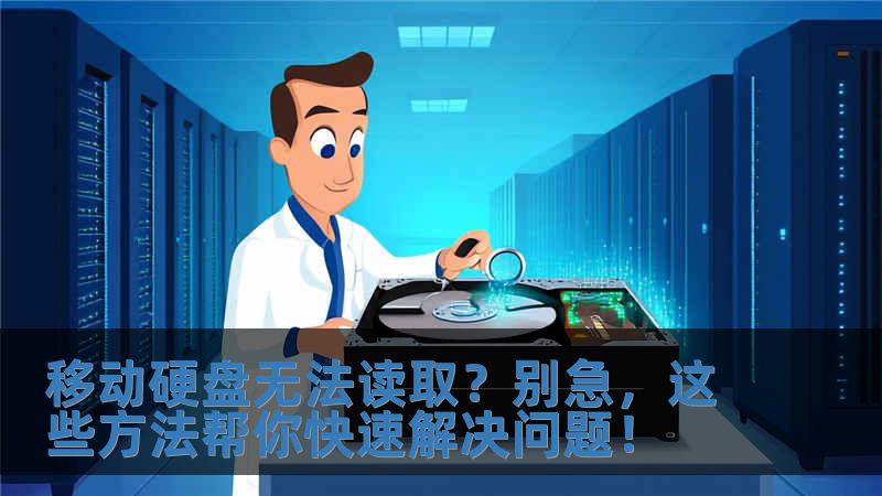 移動硬盤無法讀?。縿e急，這些方法幫你快速解決問題！