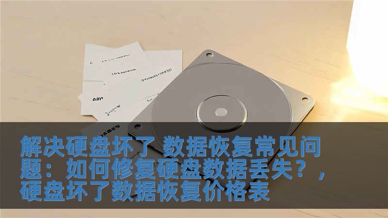 解決硬盤壞了 數(shù)據(jù)恢復(fù)常見問題：如何修復(fù)硬盤數(shù)據(jù)丟失？，硬盤壞了數(shù)據(jù)恢復(fù)價格表