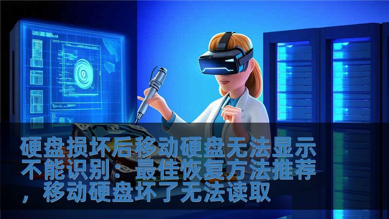硬盤損壞后移動硬盤無法顯示不能識別：最佳恢復方法推薦，移動硬盤壞了無法讀取