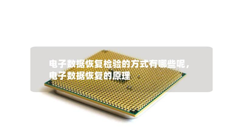 電子數據恢復檢驗的方式有哪些呢,電子數據恢復的原理 電子數據恢復檢驗的方式有哪些呢,電子數據恢復的原理